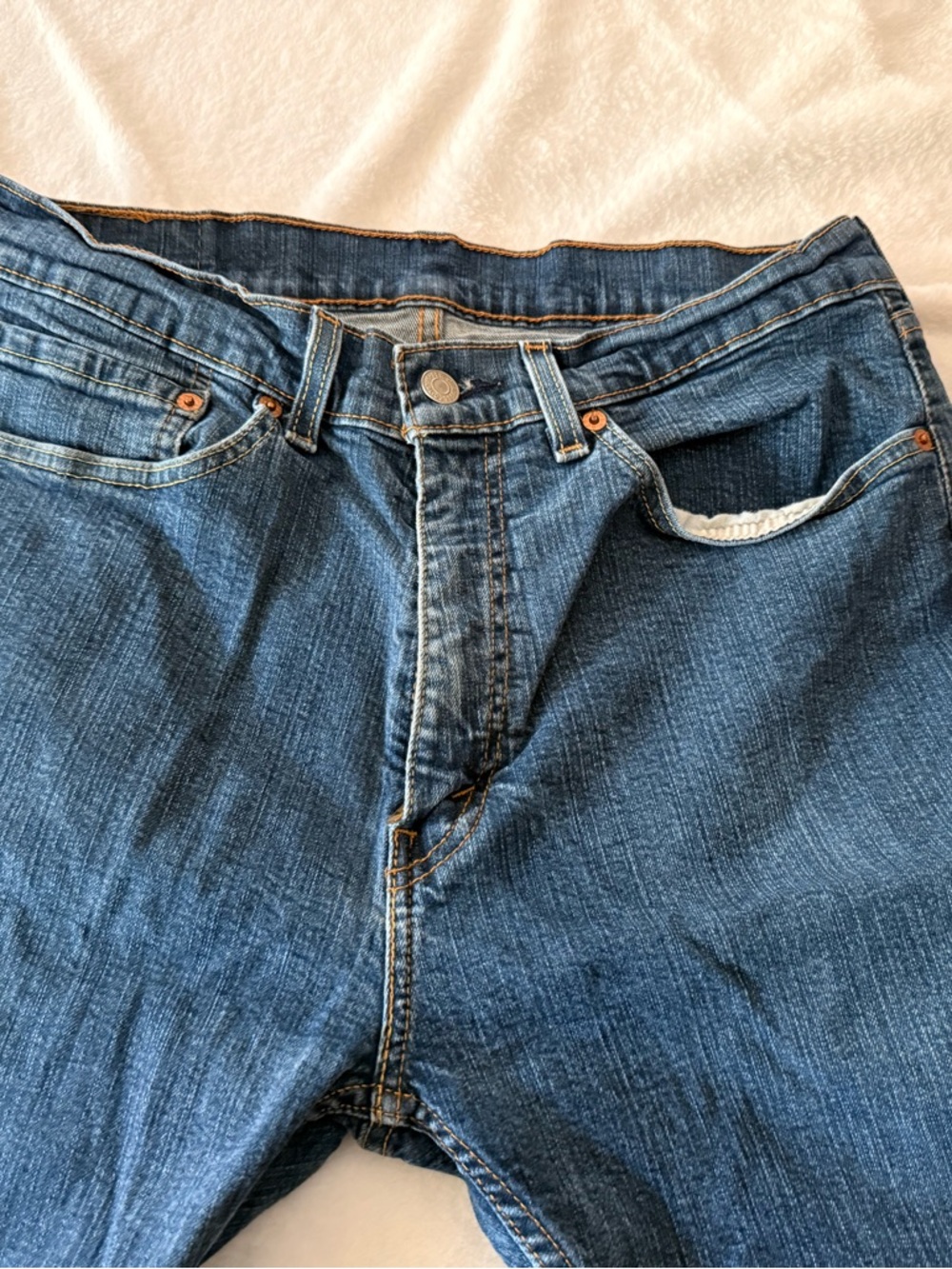Levi’s 505 Men’s Jeans 34x30 Size 34 - Picture 4 of 7